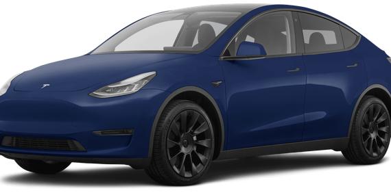 TESLA MODEL Y 2021 5YJYGDEE5MF098136 image